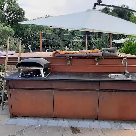 Kinderparadies Mit Naturpool Und Bauernhofflair Ferienhaus Wannweil