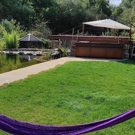 Ferienhaus Kinderparadies Mit Naturpool Und Bauernhofflair Wannweil